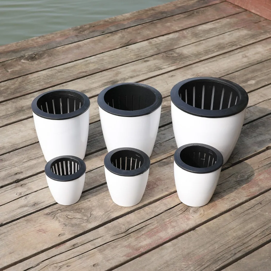 Lazy Flower Pot Self-Watering  - đánh giá và giá Self Watering Insert