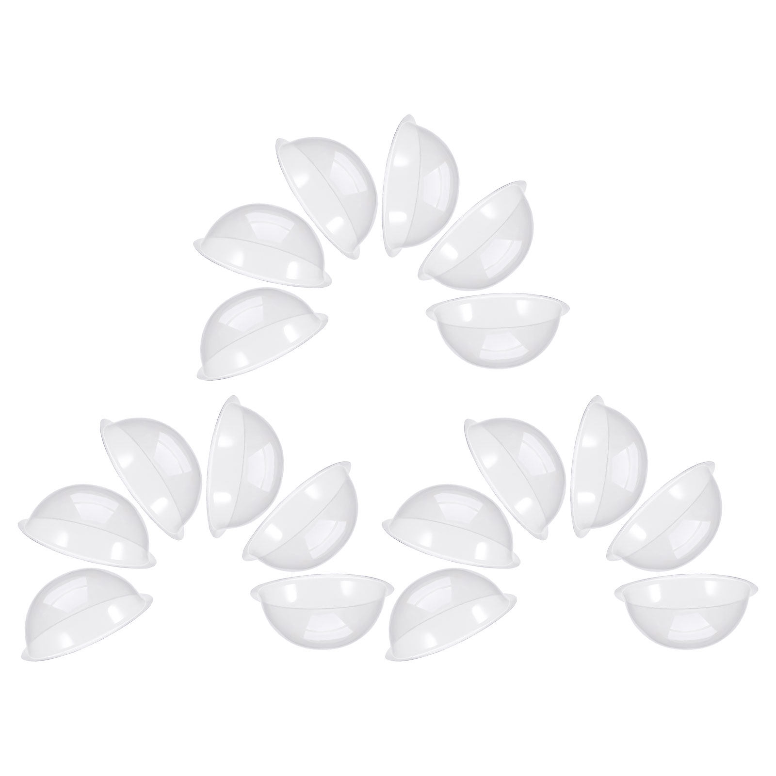 18 Pcs Clear Plastic Snow Glob - đánh giá và giá Plastic Dome Clear