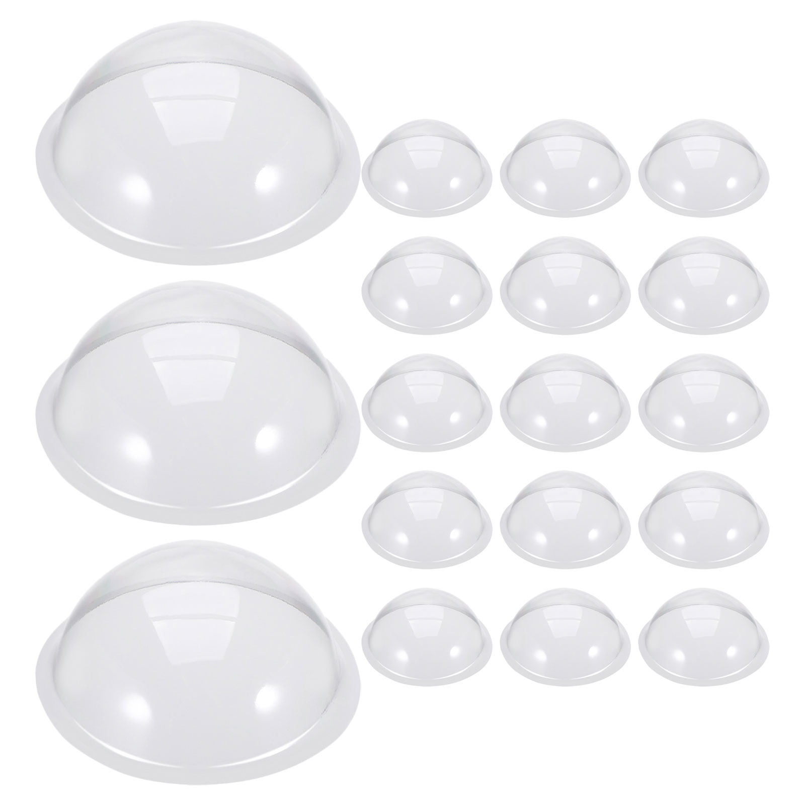 18 Pcs Clear Plastic Snow Glob - đánh giá và giá Plastic Dome Clear